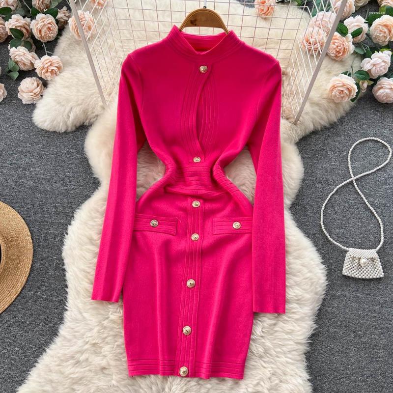 Casual Dresses Turtleneck Slim Autumn Bodycon Knitted Cotton Sweater Short Dress Sexy Hollow Out Winter Button Women Sheath Vestidos, Khaki
Casual Dresses Turtleneck Slim Autumn Bodycon Knitted Cotton Sweater Short Dress Sexy Hollow Out Winter Button Women Sheath Vestidos, Khaki