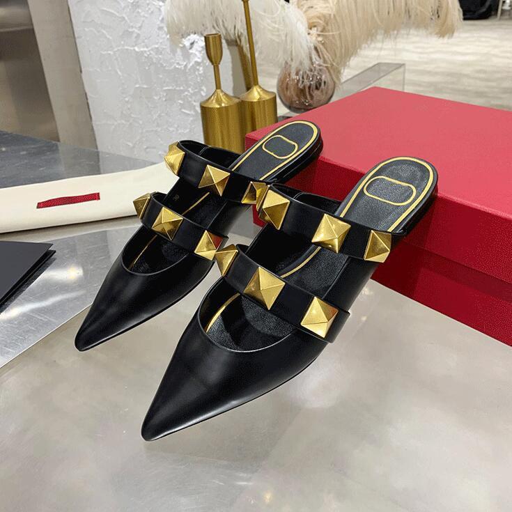 2023 Spring New Pointed Flat-bottom Thin Strap Rivets Baotou Sandals Flat-heeled Soft Sole Women's Singles Shoes Rivets
2023 Spring New Pointed Flat-bottom Thin Strap Rivets Baotou Sandals Flat-heeled Soft Sole Women's Singles Shoes Rivets
