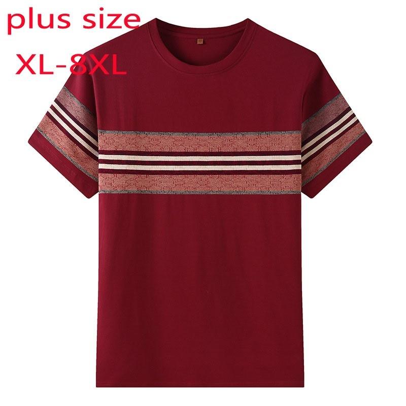Men's T Shirts Arrival Super Large O-neck High Quality Summer Printed Short Sleeve Knitted Fashion Cotton Men Shirt Plus Size 2XL-8XLMen's
Men's T Shirts Arrival Super Large O-neck High Quality Summer Printed Short Sleeve Knitted Fashion Cotton Men Shirt Plus Size 2XL-8XLMen's