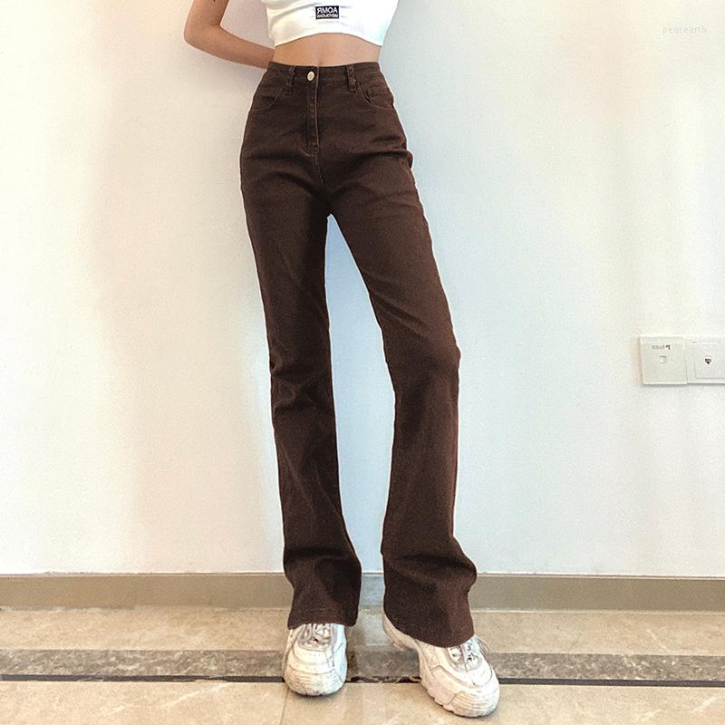 Women' Jeans Brown High Waist Flared Long Straight Jean 2023 Summer Urban Casual Denim Pants Female Women' Trousers
Women' Jeans Brown High Waist Flared Long Straight Jean 2023 Summer Urban Casual Denim Pants Female Women' Trousers