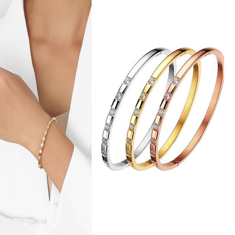 Bangle Bracelets For Women Crystal Fashion BanglesTitanium Love Pulseiras Stainless Steel Feminina Cuff Charm Ladies Jewelry IndianBangle Ba
Bangle Bracelets For Women Crystal Fashion BanglesTitanium Love Pulseiras Stainless Steel Feminina Cuff Charm Ladies Jewelry IndianBangle Ba