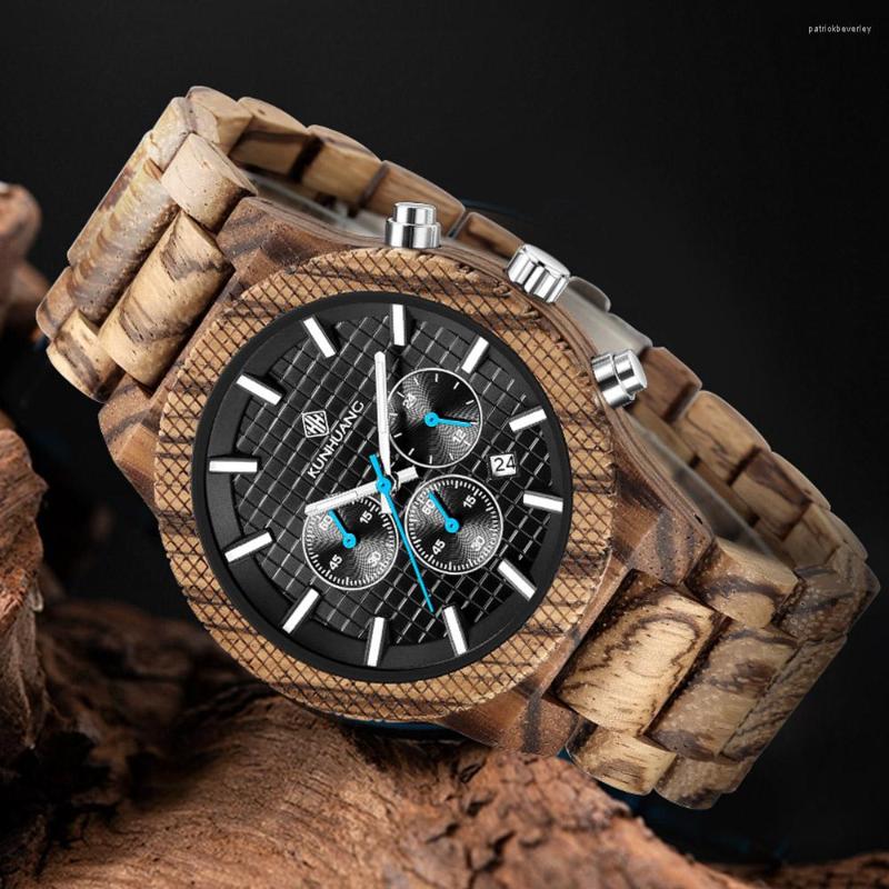 Wristwatches Handmade Natural Wooden Quartz Watches Chronograph Military Sport Mens Fashion Casual Watch Personalized Custom Logo, Blue no box
Wristwatches Handmade Natural Wooden Quartz Watches Chronograph Military Sport Mens Fashion Casual Watch Personalized Custom Logo, Blue no box