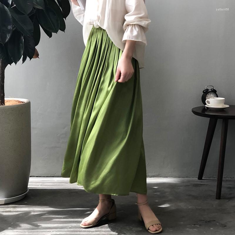 Skirts Pleated Skirt Women's 2023 Spring Summer Dress High Waist Slim A-line Solid Elastic Drapey Temperament Large Swing, White
Skirts Pleated Skirt Women's 2023 Spring Summer Dress High Waist Slim A-line Solid Elastic Drapey Temperament Large Swing, White