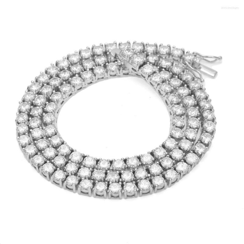 Chains 3mm 4mm 5mm Bling Iced Out Brass Tennis Chain CZ Zircon Necklace Fashion Hip Hop Jewelry BN004
Chains 3mm 4mm 5mm Bling Iced Out Brass Tennis Chain CZ Zircon Necklace Fashion Hip Hop Jewelry BN004