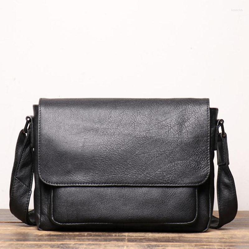Evening Bags Real Cowhide 2023 Fashion All-Match Men's Leather Shoulder Bag Female Casual Messenger, Black
Evening Bags Real Cowhide 2023 Fashion All-Match Men's Leather Shoulder Bag Female Casual Messenger, Black