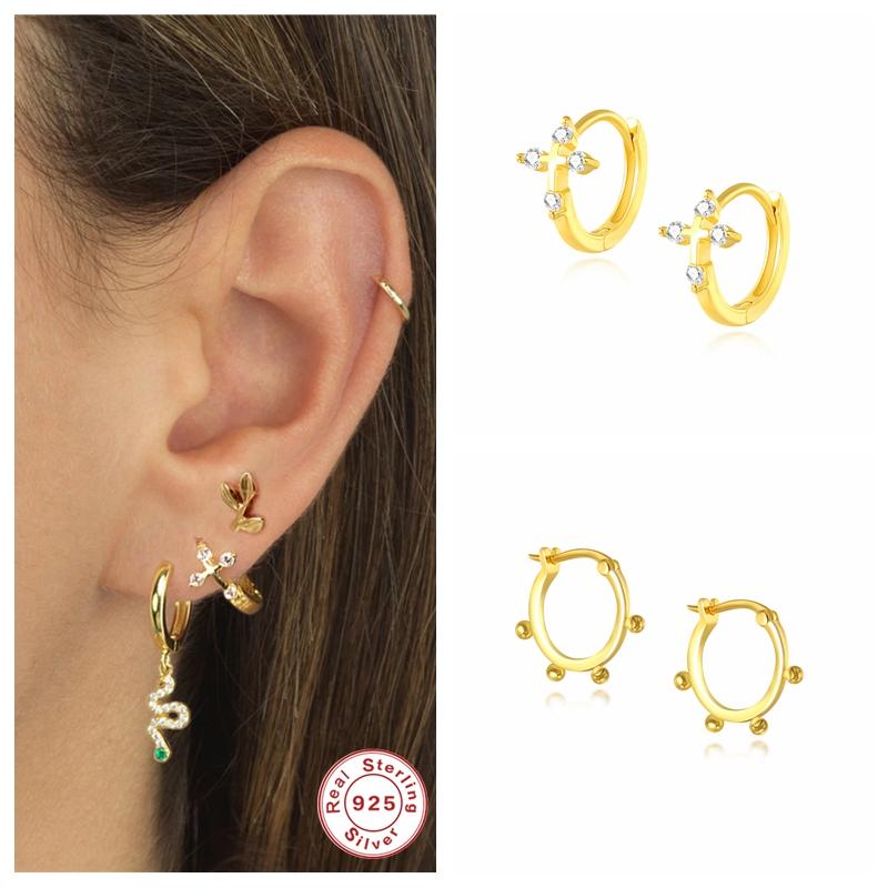 Hoop Earrings & Huggie CANNER Solid 925 Sterling Silver Bling Zircon Loop For Woman Engagement Gift Long Earring Jewelry Accessories 
Hoop Earrings & Huggie CANNER Solid 925 Sterling Silver Bling Zircon Loop For Woman Engagement Gift Long Earring Jewelry Accessories