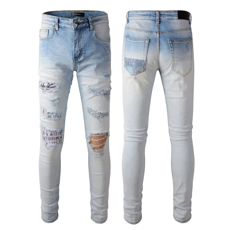2023 New Arrivals amirs Mens Luxury Designer Denim Jeans Holes Trousers Jean COOLGUY Biker Pants Man Clothing 860 ors, #861
2023 New Arrivals amirs Mens Luxury Designer Denim Jeans Holes Trousers Jean COOLGUY Biker Pants Man Clothing 860 ors, #861