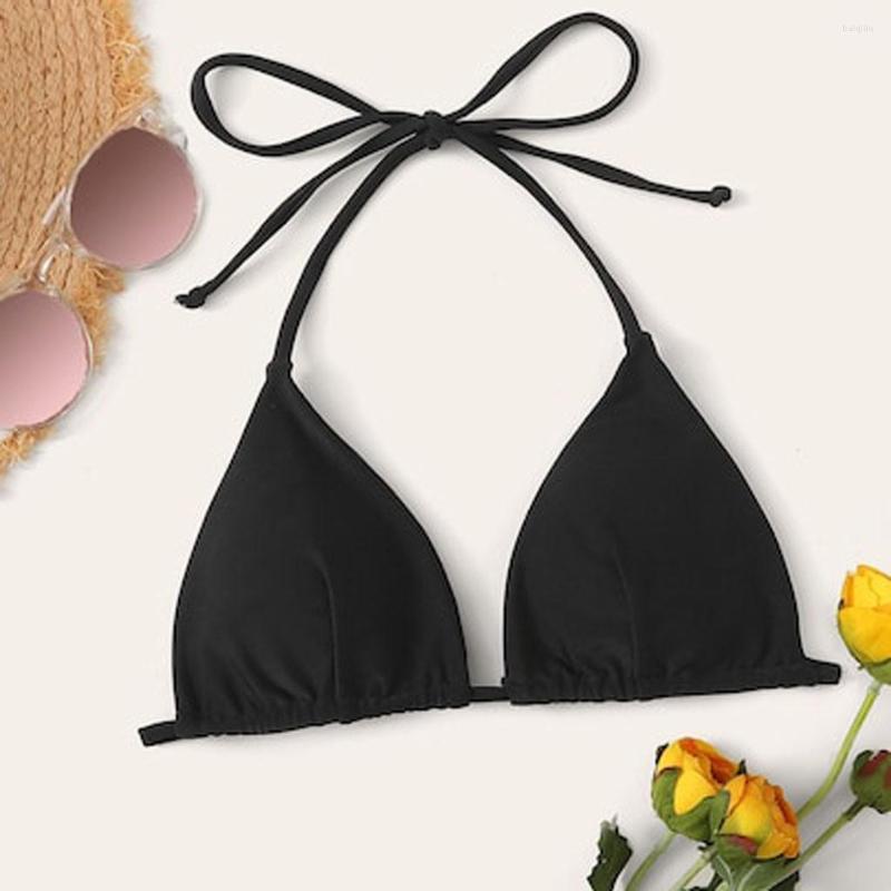 Yoga Outfit Women Solid Halter Bikini Push Up Padded Swimwear Bandage Triangle Bathing Beachwear Swimming Top Sexy Moda Praia #W5, Black
Yoga Outfit Women Solid Halter Bikini Push Up Padded Swimwear Bandage Triangle Bathing Beachwear Swimming Top Sexy Moda Praia #W5, Black