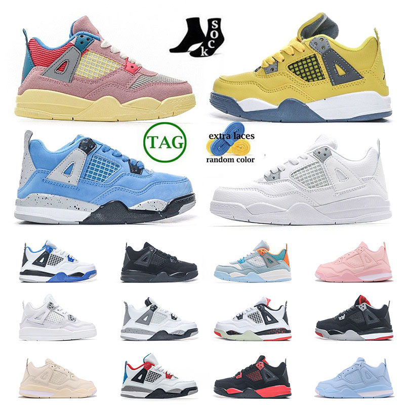 boy girls Kid shoes 4s Children Preschool Training shoes designer shoes Motorsport original Sail Black Cat Bred Red Thunder Royalty Cool, 1 (7)
boy girls Kid shoes 4s Children Preschool Training shoes designer shoes Motorsport original Sail Black Cat Bred Red Thunder Royalty Cool, 1 (7)