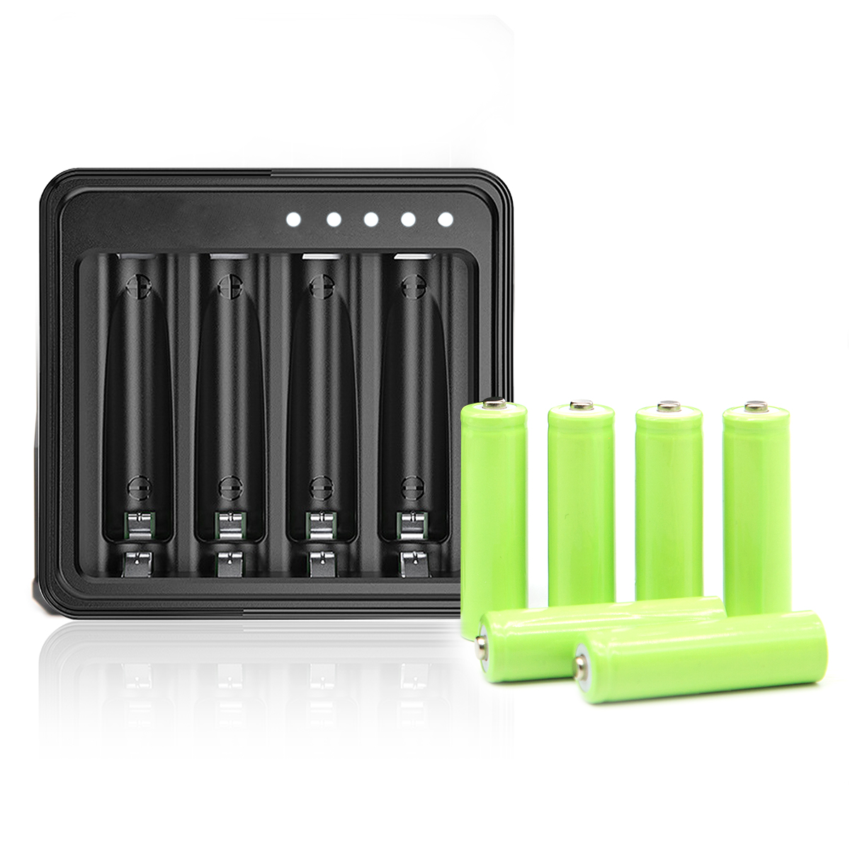 AA Ni-MH Battery 1.2V 1.5V Rechargeable Battery 2A Pre-charged Bateria low self discharge AA Batteries 2.8Ah For Camera Remote