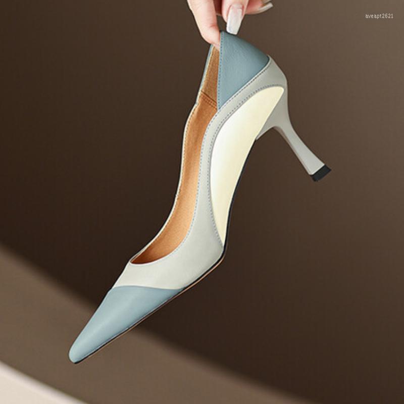 Sandals 2023 Spring/Autumn Women Shoes Pointed Toe Thin Heel Pumps Mixed Colors High Heels SheepSkin Genuine Leather, Brown
Sandals 2023 Spring/Autumn Women Shoes Pointed Toe Thin Heel Pumps Mixed Colors High Heels SheepSkin Genuine Leather, Brown