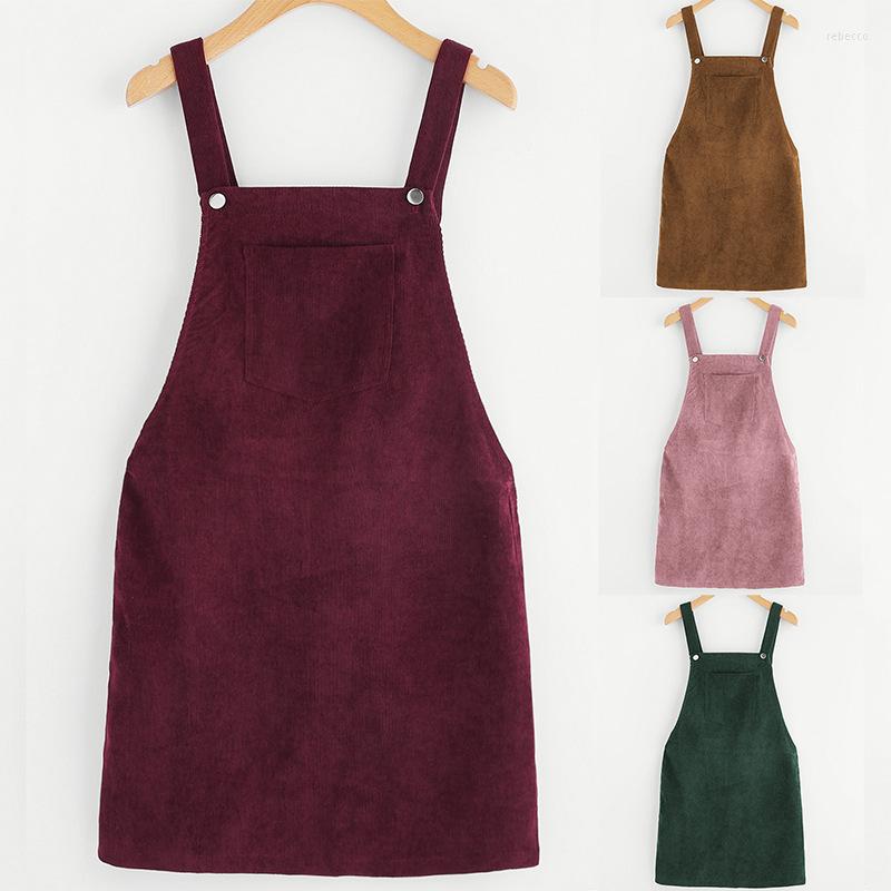 Casual Dresses AECU Spring Women Sleeveless Pocket Retro Corduroy Dress Female Vintage Party Loose Suspender Sundress, Green
Casual Dresses AECU Spring Women Sleeveless Pocket Retro Corduroy Dress Female Vintage Party Loose Suspender Sundress, Green
