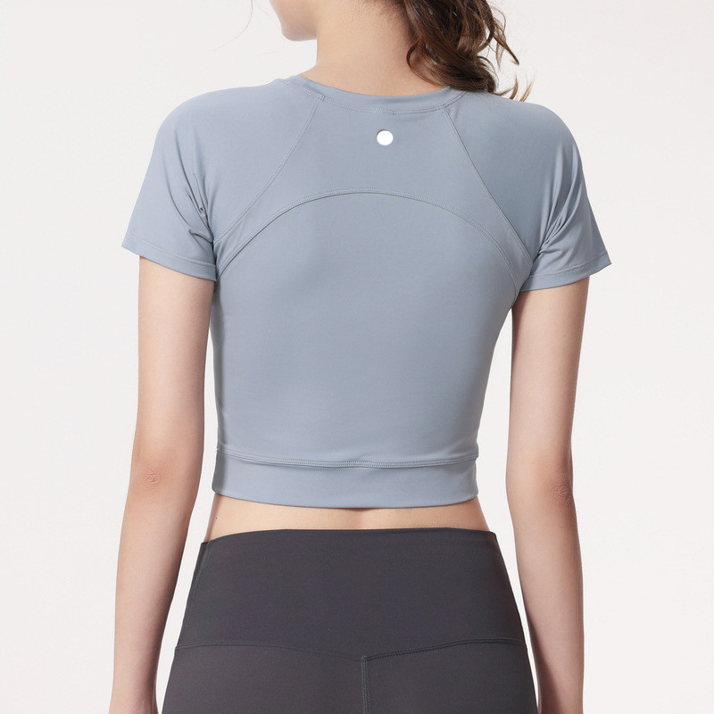 Lulu T Shirt Women Yoga Short Sleeve Shirts Sports Crop Top Summer Tee High Elastic Fitness Workout Fashion Woman Tees Lady, Black
Lulu T Shirt Women Yoga Short Sleeve Shirts Sports Crop Top Summer Tee High Elastic Fitness Workout Fashion Woman Tees Lady, Black