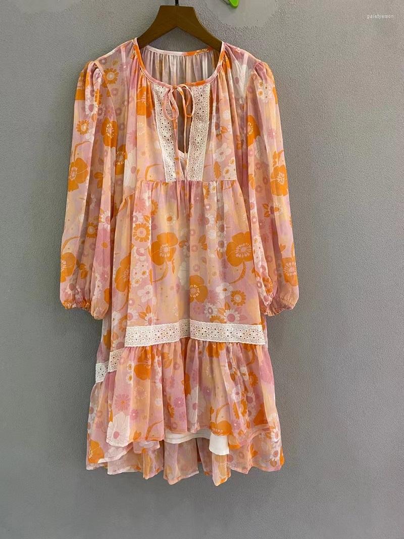 Casual Dresses Boho Dress 2023 Summer Fashion Style Ladies Elegant Floral Prints Lace Patchwork Lantern Sleeve Loose Above Knee, Picture shown
Casual Dresses Boho Dress 2023 Summer Fashion Style Ladies Elegant Floral Prints Lace Patchwork Lantern Sleeve Loose Above Knee, Picture shown