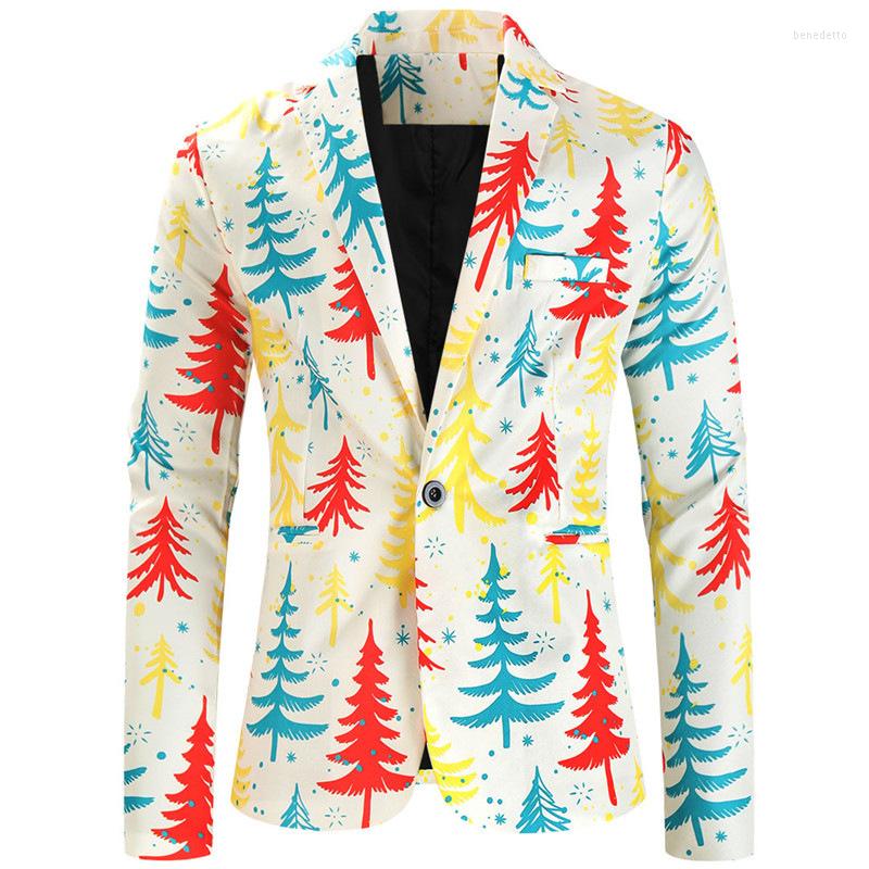 Men's Suits Mattswag Mens Christmas Tree Printed One Button Blazers Autumn Winter Prom Nightclub Dress Jackets Regular Fashion Coats Hombre, Wihte
Men's Suits Mattswag Mens Christmas Tree Printed One Button Blazers Autumn Winter Prom Nightclub Dress Jackets Regular Fashion Coats Hombre, Wihte