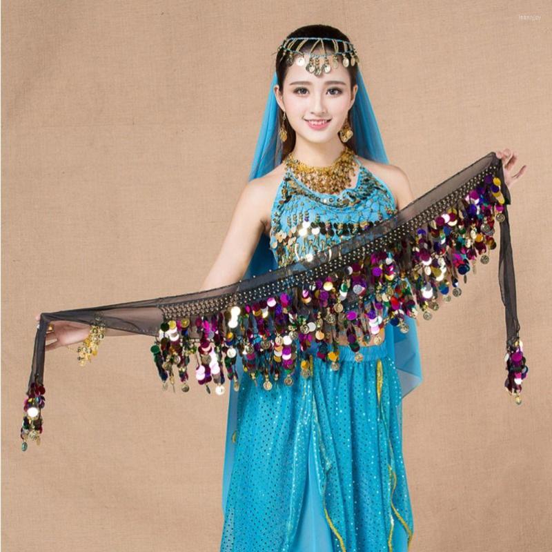 Stage Wear Belly Dance Belt For Women Girls Multicolor Sequins Chain Chiffon Hip Scarf Dancing Belts Costumes, Green
Stage Wear Belly Dance Belt For Women Girls Multicolor Sequins Chain Chiffon Hip Scarf Dancing Belts Costumes, Green