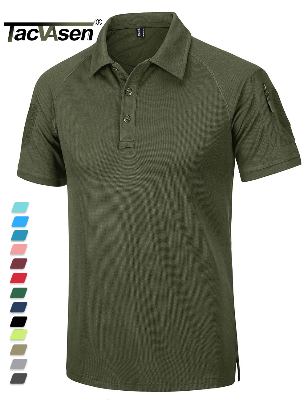 Men's Polos TACVASEN Summer Tactical Military Polos T-shirts Mens Army Combat T-shirts Outdoor Work Tee Shirts With Zipper Pockets Pullover 230316, Wine red
Men's Polos TACVASEN Summer Tactical Military Polos T-shirts Mens Army Combat T-shirts Outdoor Work Tee Shirts With Zipper Pockets Pullover 230316, Wine red