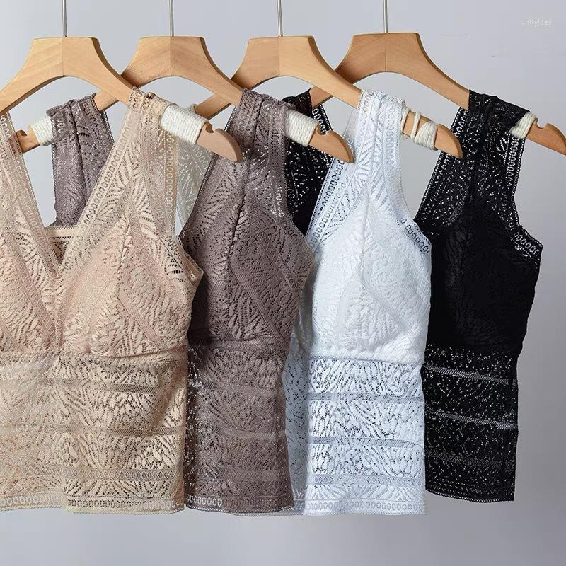 Camisoles & Tanks Women Summer Crop Top Woman Seamless T-shirt Sexy Lace Female Beauty Back Push Up Padded Camisole Women's Tank Plus, White
Camisoles & Tanks Women Summer Crop Top Woman Seamless T-shirt Sexy Lace Female Beauty Back Push Up Padded Camisole Women's Tank Plus, White
