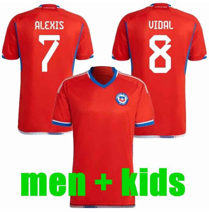 chile soccer jerseys camiseta chilena alexis vidal brereton diaz chilean football jersey men kids kit medel meneses national paulo diaz nunez team uniform, 22-23 home
chile soccer jerseys camiseta chilena alexis vidal brereton diaz chilean football jersey men kids kit medel meneses national paulo diaz nunez team uniform, 22-23 home