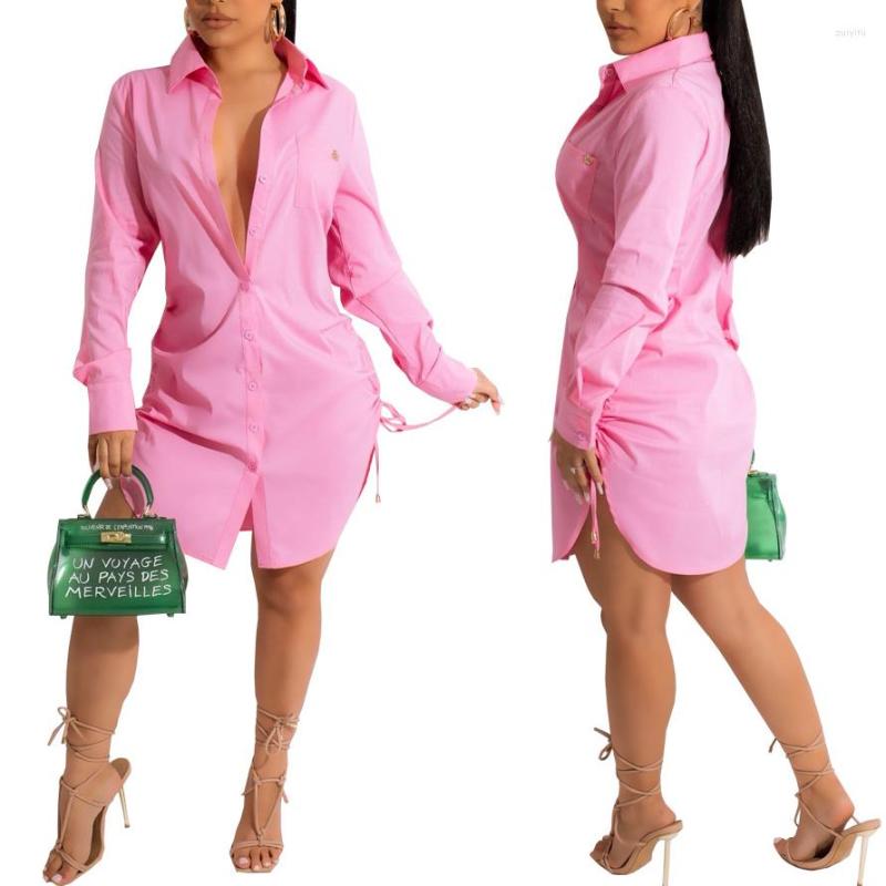 Casual Dresses Shirt For Women 2023 Designer Chic Fashion Button-up V Long Sleeve Draped Midi Dress Vintage Vestidos 2XL, Burgundy
Casual Dresses Shirt For Women 2023 Designer Chic Fashion Button-up V Long Sleeve Draped Midi Dress Vintage Vestidos 2XL, Burgundy