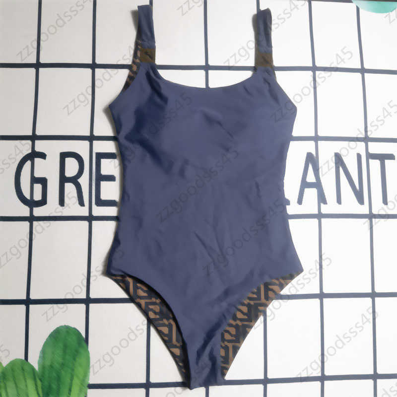 

Dark Blue Fashion Swimsuit Designers Bikini Breathable Sexy Silky Comfortable Solid Color One-piece Swimwear Bikinis Sets Bodysuit Beach Wear Backless, 18
