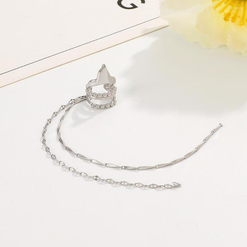 Backs Earrings Ins Simple Fairy Ear Clipwithout Piercingfashion Temperament Niche Design Long Chain Tasselear Boneclip
Backs Earrings Ins Simple Fairy Ear Clipwithout Piercingfashion Temperament Niche Design Long Chain Tasselear Boneclip