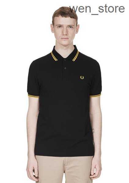 2023 Men Classic Perry Polo Shirts Cotton Leaf Embroidery High Quality Summer Casual Polos Striped Collar London Fred Tees Tops Black 4 H4GW, Red
2023 Men Classic Perry Polo Shirts Cotton Leaf Embroidery High Quality Summer Casual Polos Striped Collar London Fred Tees Tops Black 4 H4GW, Red