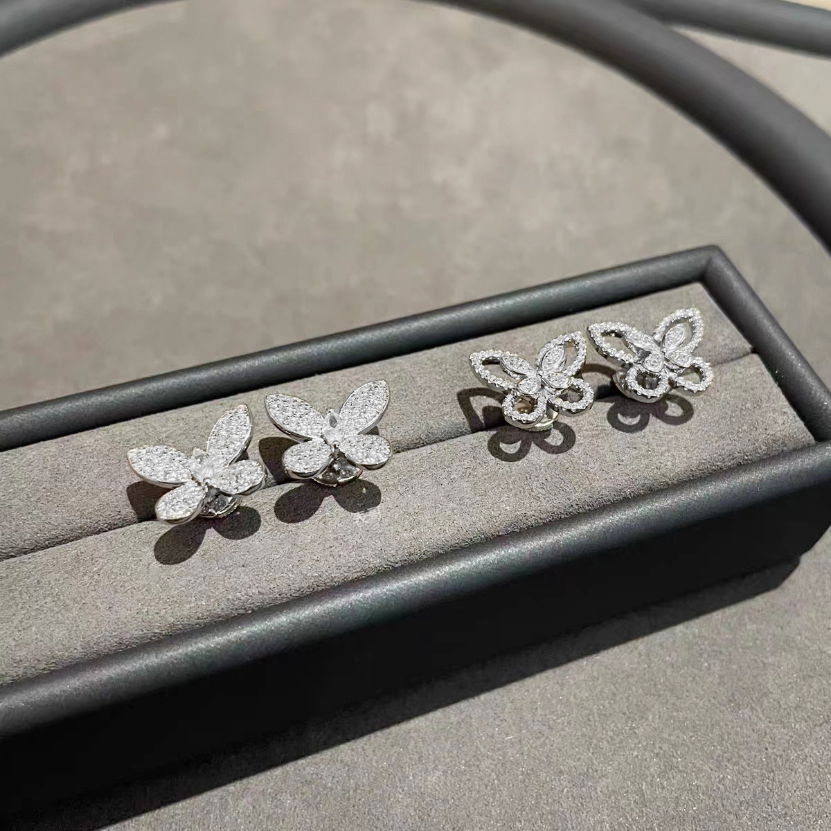 Round Stud Earring AAAAA Zircon 925 sterling silver Jewelry Engagement Charm Wedding Earrings for Women Promise Birthday Gift