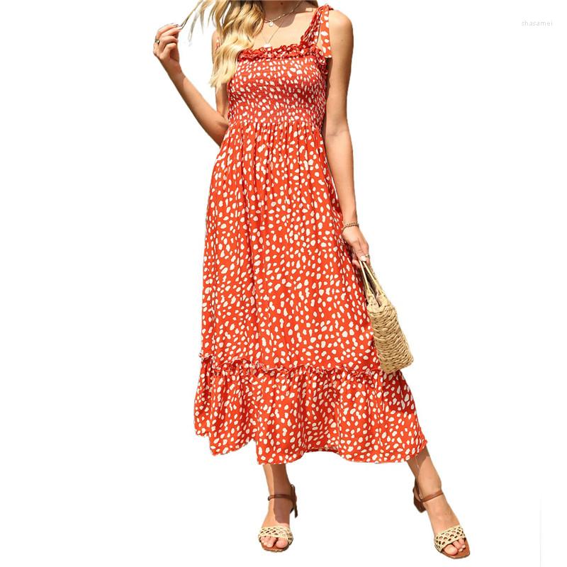 Casual Dresses Women ' Sleeveless Floral Print Strappy Maxi Dress Summer Ladies Boho Long Sling Loose Sundress For Daily Wear, Black
Casual Dresses Women ' Sleeveless Floral Print Strappy Maxi Dress Summer Ladies Boho Long Sling Loose Sundress For Daily Wear, Black