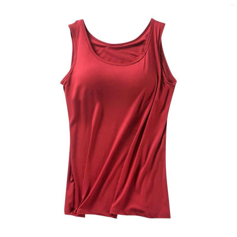 Women' Tanks Modal With Chest Pad Sling Upgraded Version Cup Large Size Yoga Bottoming Shirt Stretch Long Workout Fitness Sport Tank Top, Blue
Women' Tanks Modal With Chest Pad Sling Upgraded Version Cup Large Size Yoga Bottoming Shirt Stretch Long Workout Fitness Sport Tank Top, Blue