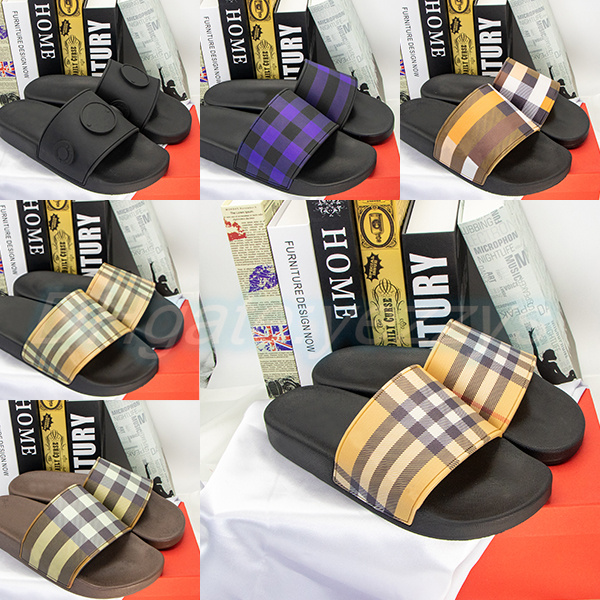 man slipper luxury summer designer woman Vintage Check Slides canvas shoe confort flat Italian-crafted printed flat slide sandal with dust bag, #2
man slipper luxury summer designer woman Vintage Check Slides canvas shoe confort flat Italian-crafted printed flat slide sandal with dust bag, #2