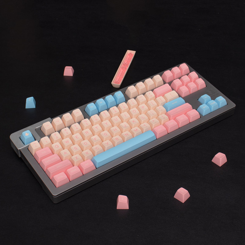 Gmk Circus Keycap 171 Keys Double Shot Sa Profile Keycaps For Mx Switch Mechanical Keyboard English Custom Key Cap Girls Pink