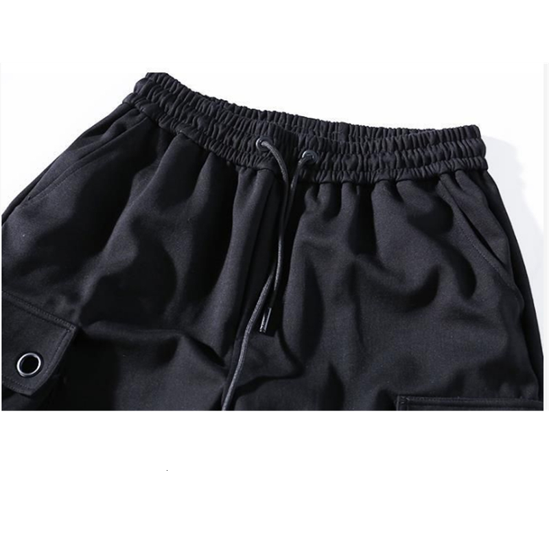 Men's Pants Loose Harem Pants Men Functional Cargo Trouser Hip Hop Outdoor Casual Ankle Length Pants Fashion Streetwear Big Size Men Clothes 2303