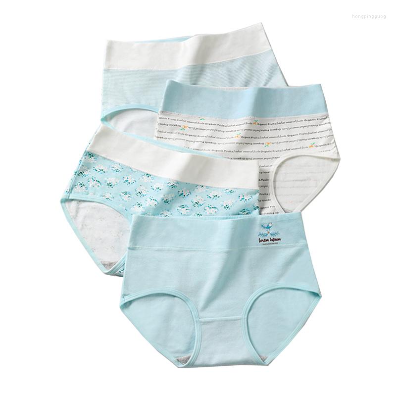 Women's Panties ZJX 4Pcs/lot High Waist Women Soft Cotton Slimming Underwear Print Seamless Briefs Sexy Breathable Female Underpants, 1681
Women's Panties ZJX 4Pcs/lot High Waist Women Soft Cotton Slimming Underwear Print Seamless Briefs Sexy Breathable Female Underpants, 1681