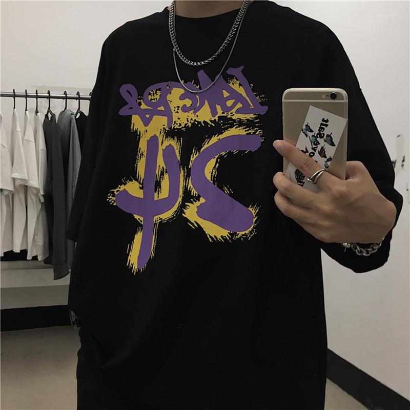 Women's T Shirts Summer Japanese Alphabet Art Print Casual Harajuku Loose Short T-shirt Chic Fashion Cute Hip-hop Vintage O-neck Women, Black
Women's T Shirts Summer Japanese Alphabet Art Print Casual Harajuku Loose Short T-shirt Chic Fashion Cute Hip-hop Vintage O-neck Women, Black