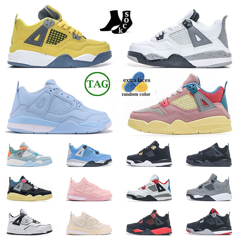 new Kid shoes 4s Children Preschool designer shoes for young boy girls Union Sophomore Album Sail Royalty What The Bred Fire Red Toddler outdoor designer shoes, 1 (15)
new Kid shoes 4s Children Preschool designer shoes for young boy girls Union Sophomore Album Sail Royalty What The Bred Fire Red Toddler outdoor designer shoes, 1 (15)