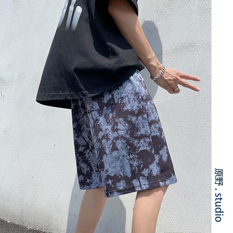 Men's Shorts Tie Dye Casual Men Trend Fried Street INS Pull Rope Beach Pants Thin Summer Loose Sports Five Points, Green
Men's Shorts Tie Dye Casual Men Trend Fried Street INS Pull Rope Beach Pants Thin Summer Loose Sports Five Points, Green