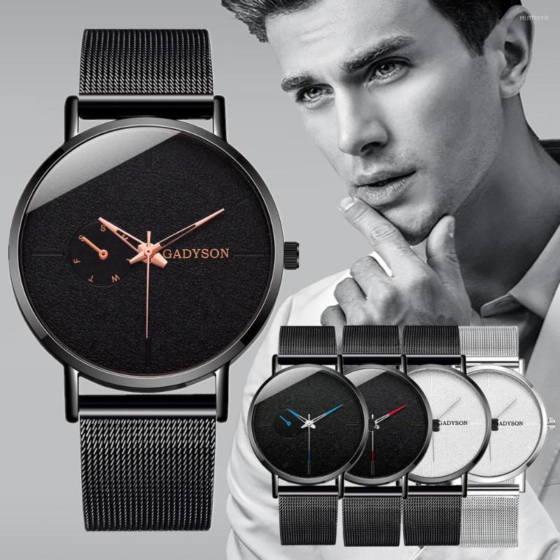Wristwatches Top Brand Simple Watch For Man Luxury Business Male Clock Stainless Steel Quartz Wrist Watches Mesh Belt Sport Orologio Uomo, Silver
Wristwatches Top Brand Simple Watch For Man Luxury Business Male Clock Stainless Steel Quartz Wrist Watches Mesh Belt Sport Orologio Uomo, Silver