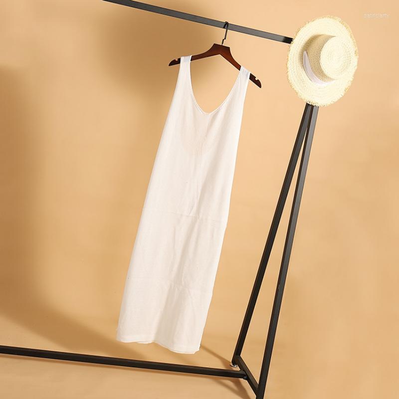 Women' Swimwear Sleeveless Vacation Sexy Beach Dress Long Backless V-neck Solid Color Bikini Cover-up Breathable Knitted, White
Women' Swimwear Sleeveless Vacation Sexy Beach Dress Long Backless V-neck Solid Color Bikini Cover-up Breathable Knitted, White