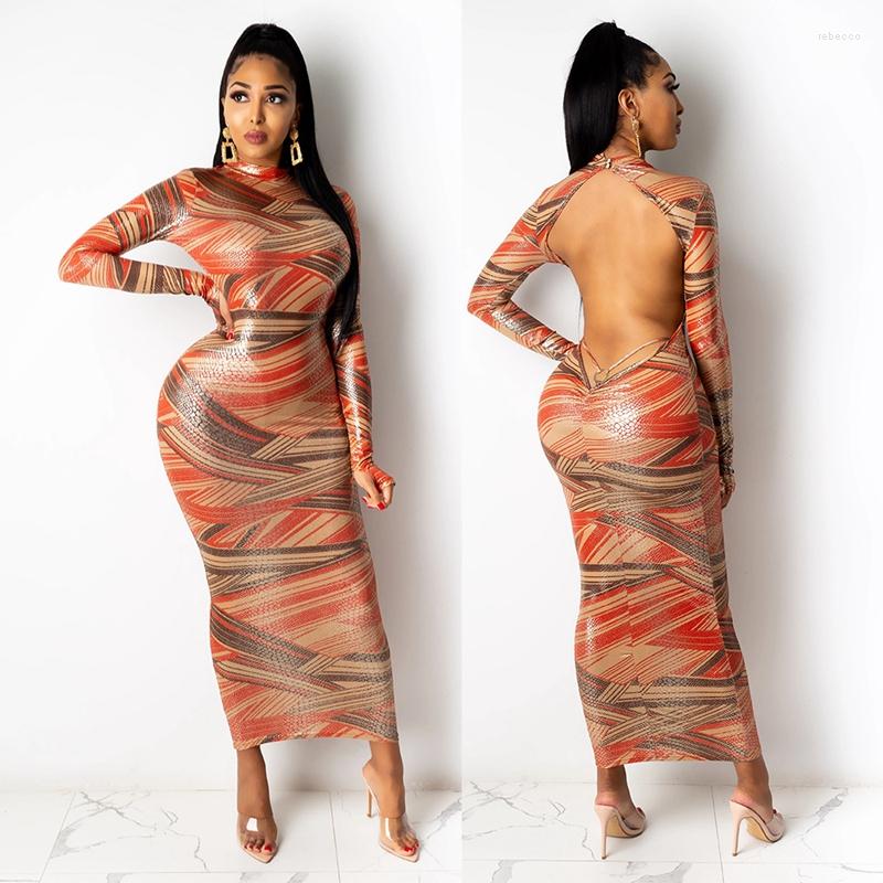 Casual Dresses Autumn Backless Bodycon Party Dress Women Fashion Night Club Print Long Sleeve Sexy Celebrity Rayon Skinny Maxi, Multi
Casual Dresses Autumn Backless Bodycon Party Dress Women Fashion Night Club Print Long Sleeve Sexy Celebrity Rayon Skinny Maxi, Multi