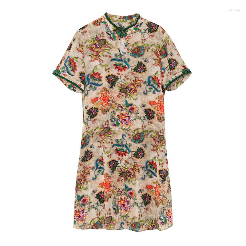 Party Dresses Summer Casual Women's Elegant Fashion Short Sleeve Vintage Print Dress Loose Pure Real Silk Woman A-line, Mixed
Party Dresses Summer Casual Women's Elegant Fashion Short Sleeve Vintage Print Dress Loose Pure Real Silk Woman A-line, Mixed