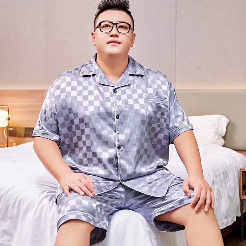 Men's Sleepwear Summer Men Pajamas Set Turn-down Collar Large Size Sleepwear Short Sleeve Trousers Pyjama Night Pijama Home Wear 5XL 7XL Lounge 230316
Men's Sleepwear Summer Men Pajamas Set Turn-down Collar Large Size Sleepwear Short Sleeve Trousers Pyjama Night Pijama Home Wear 5XL 7XL Lounge 230316