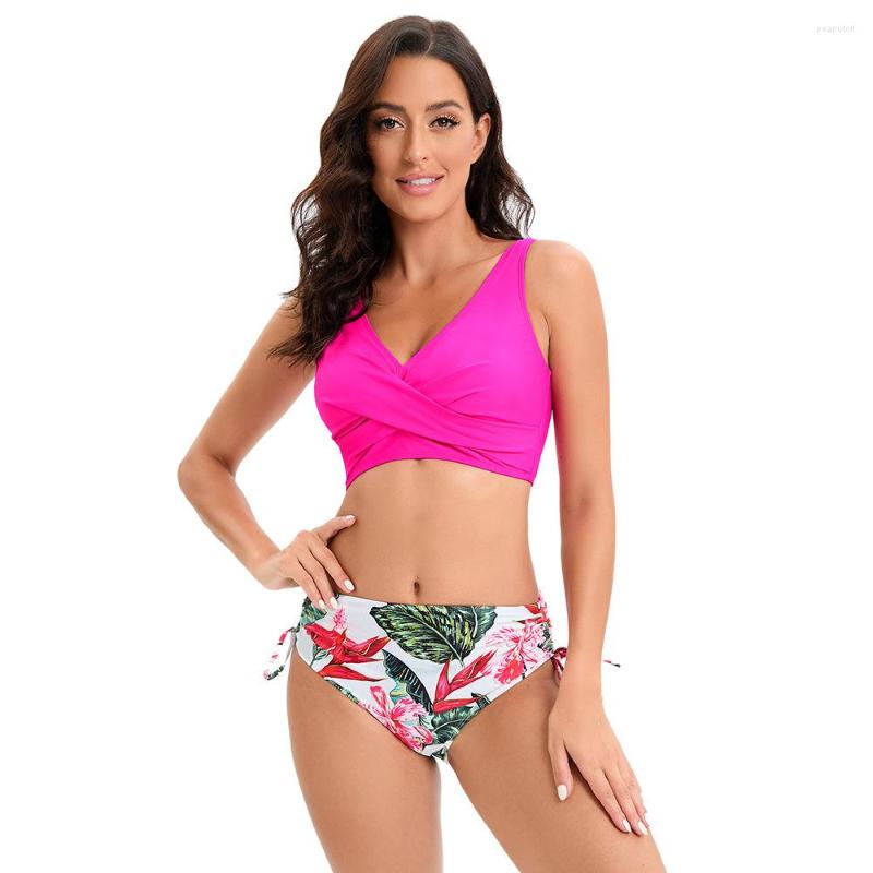 Women's Swimwear 2023 Summer Sexy Cross Bikini Two Piece Push Up Swimsuit Leaf Print Knot Adjustable Bathing Suit, Black
Women's Swimwear 2023 Summer Sexy Cross Bikini Two Piece Push Up Swimsuit Leaf Print Knot Adjustable Bathing Suit, Black