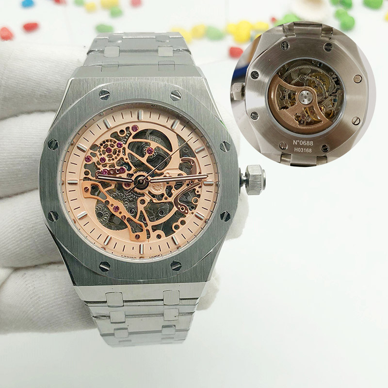 Mens watch automatic mechanical watch men watches diver Sport steel strap 15407 male sapphire glass hollow wristwatch 5TM waterproo
Mens watch automatic mechanical watch men watches diver Sport steel strap 15407 male sapphire glass hollow wristwatch 5TM waterproo