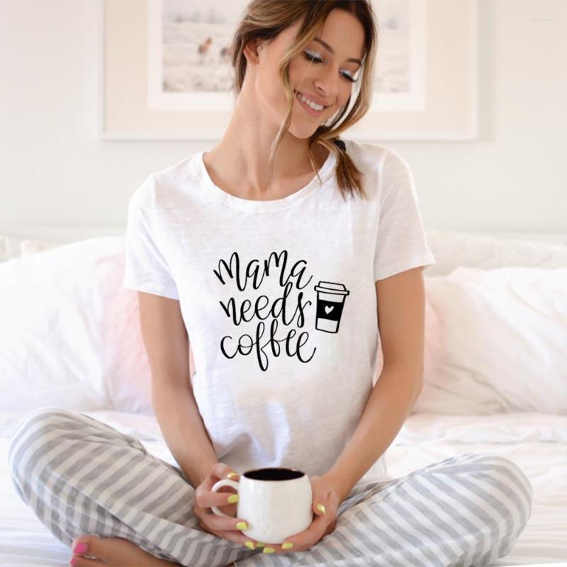 Women's T Shirts Female Casual Harajuku T-shirt Ropa De Mujer Mama Needs Coffee Print Women Short Sleeve Mom Life Aesthetic Graphic Tees, White
Women's T Shirts Female Casual Harajuku T-shirt Ropa De Mujer Mama Needs Coffee Print Women Short Sleeve Mom Life Aesthetic Graphic Tees, White