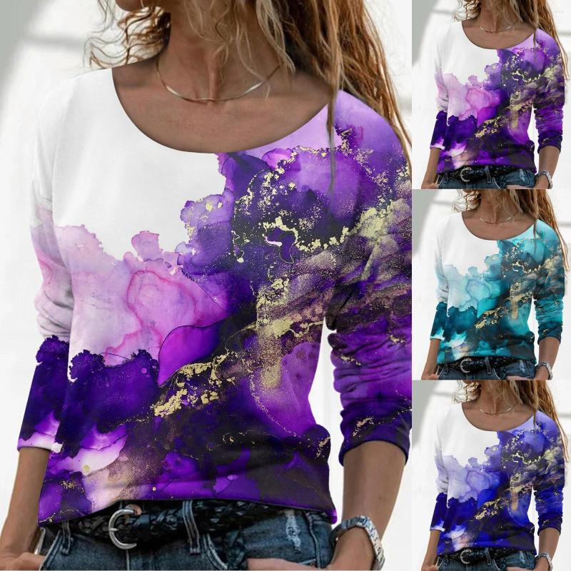 Women's Blouses Women Casual Fashion Crew Neck Sweatshirt Top Print Pattern Long Sleeve T Shirt Blouse, Green
Women's Blouses Women Casual Fashion Crew Neck Sweatshirt Top Print Pattern Long Sleeve T Shirt Blouse, Green