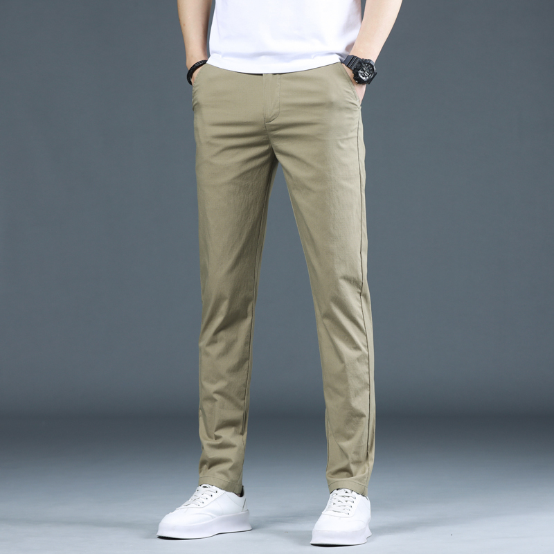 Men's Pants Casual Pants Men Stretch Slim Classic Chino Pants Men Khaki Thin Cotton Summer Trousers Elastic Dress Korean Male Business 230316, Summer pants khaki
Men's Pants Casual Pants Men Stretch Slim Classic Chino Pants Men Khaki Thin Cotton Summer Trousers Elastic Dress Korean Male Business 230316, Summer pants khaki