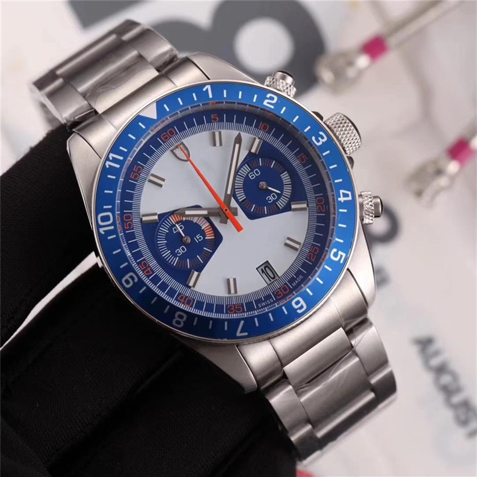 2020 Top Quality Men Fashion Watch Stainless Steel All Subdial Work Chronograph Heritage Japan VK Quartz Movement Male Sport Desig2209
2020 Top Quality Men Fashion Watch Stainless Steel All Subdial Work Chronograph Heritage Japan VK Quartz Movement Male Sport Desig2209