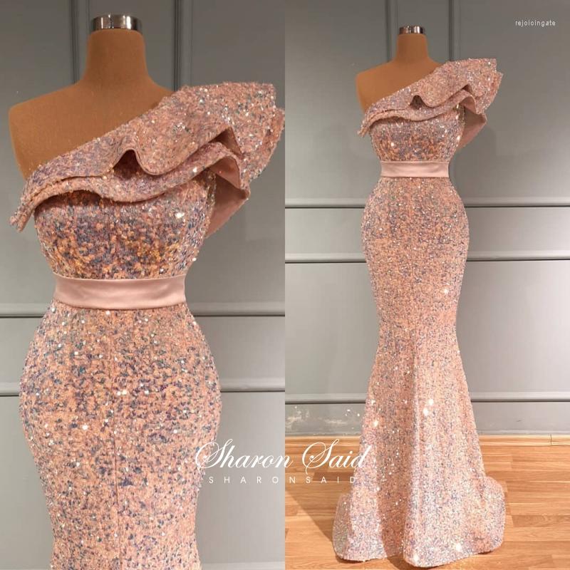 Party Dresses Sparkly Blush Pink Sequin One Shoulder Mermaid Evening Dress Women Wedding Guest Gowns Blue Emerald Green Formal
Party Dresses Sparkly Blush Pink Sequin One Shoulder Mermaid Evening Dress Women Wedding Guest Gowns Blue Emerald Green Formal