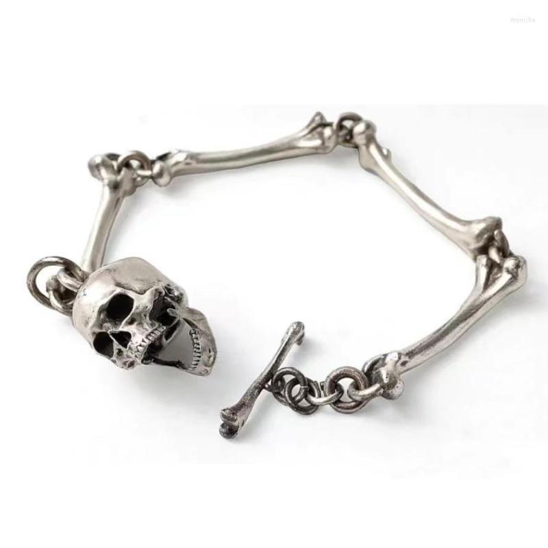 Charm Bracelets 2023 Antique Skeletal Bracelet Men's Hip Hop Open Party Jewelry Accessories Gift
Charm Bracelets 2023 Antique Skeletal Bracelet Men's Hip Hop Open Party Jewelry Accessories Gift